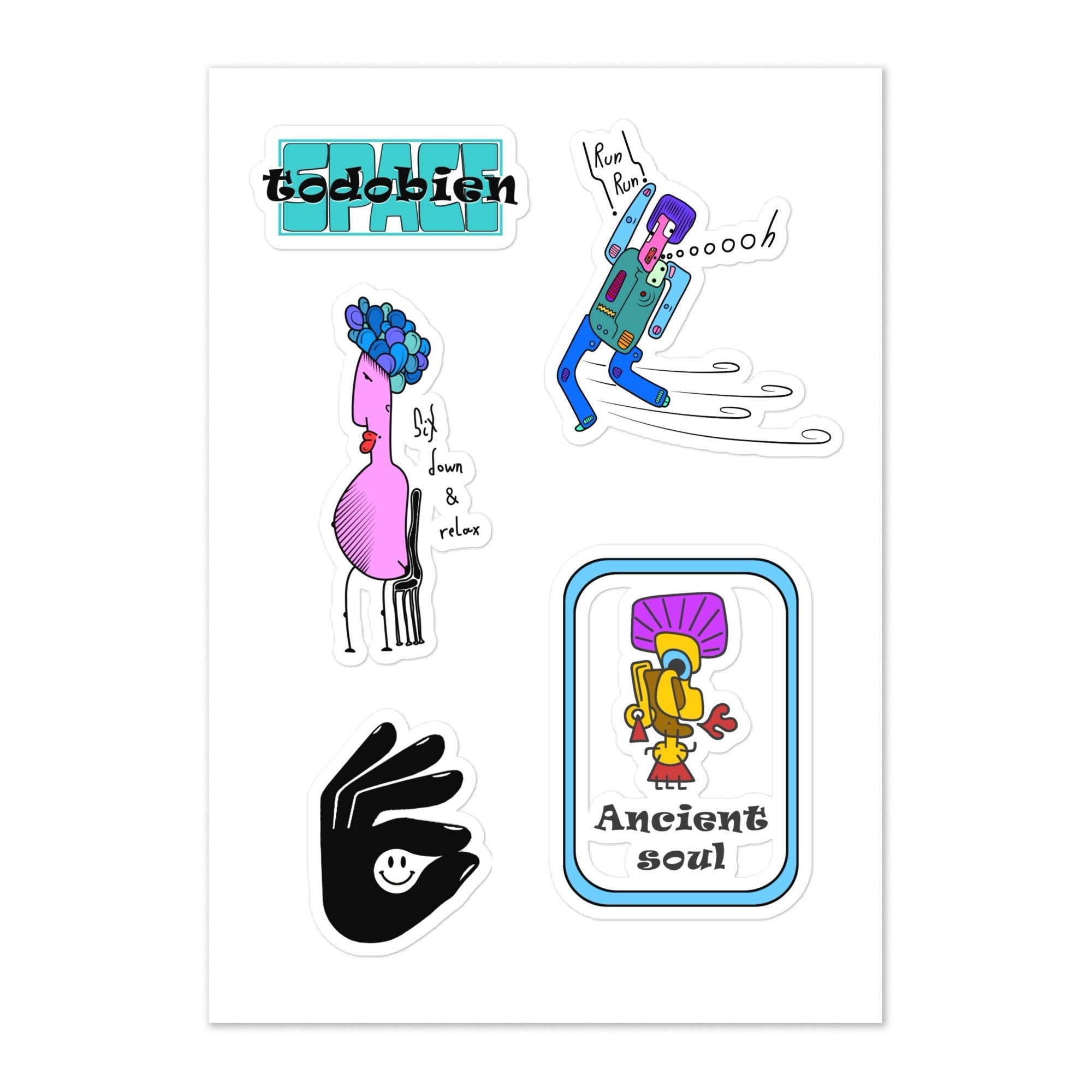 Todobien Variety Stickers