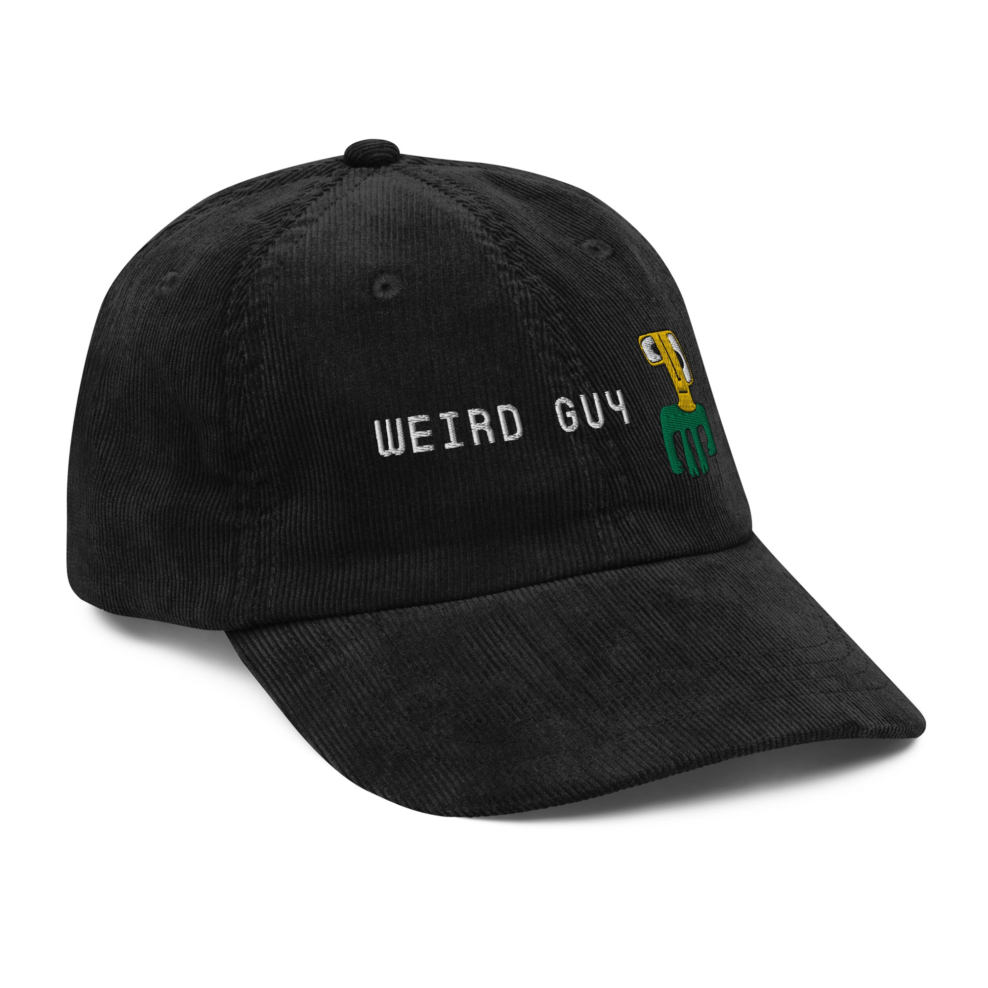 Weird guy corduroy Cap
