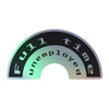 Unemployed Holographic Sticker