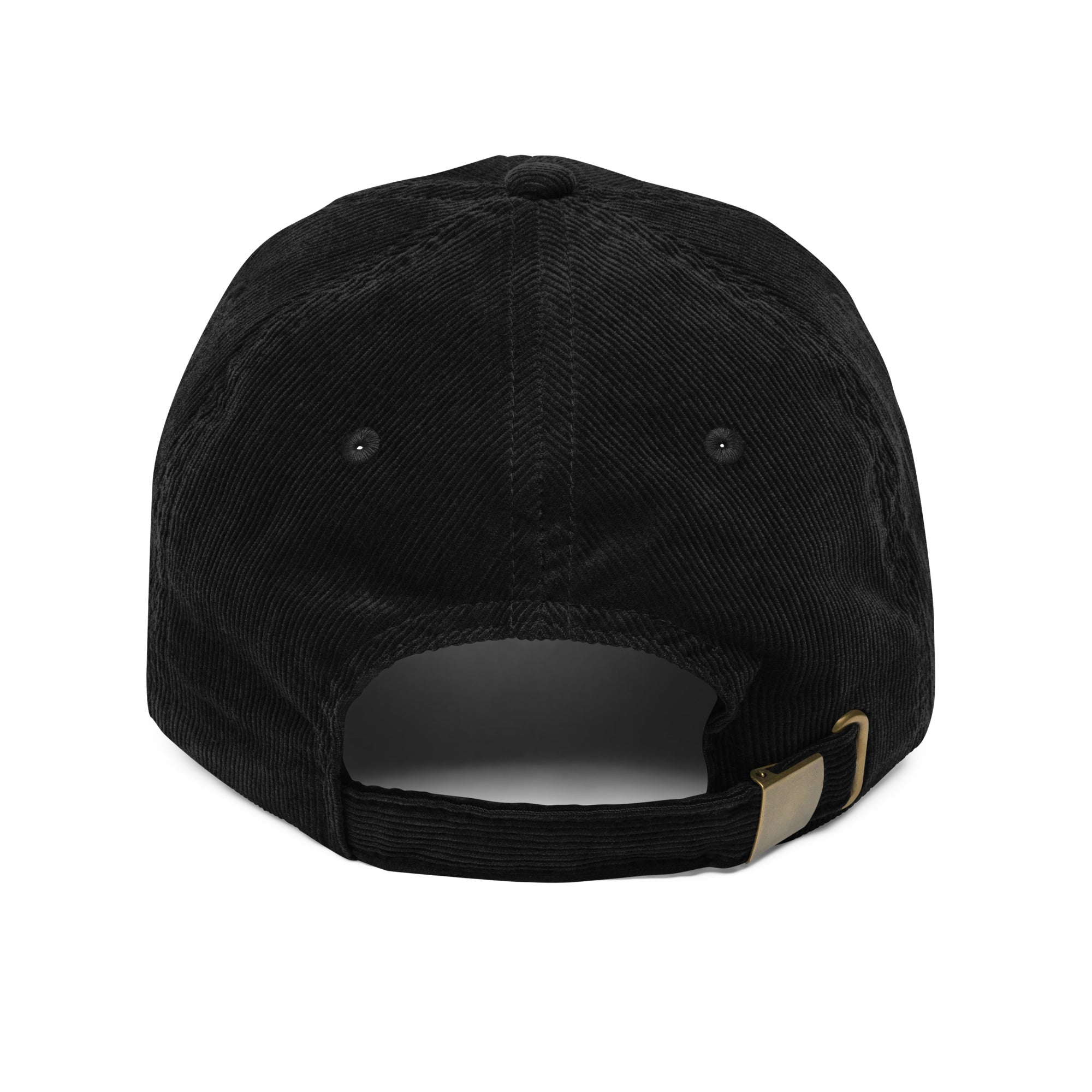 Falling but still smiling corduroy cap