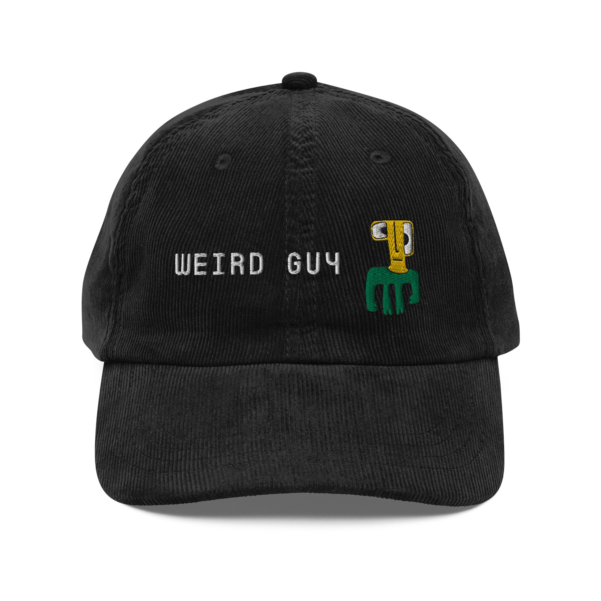 Weird guy corduroy Cap