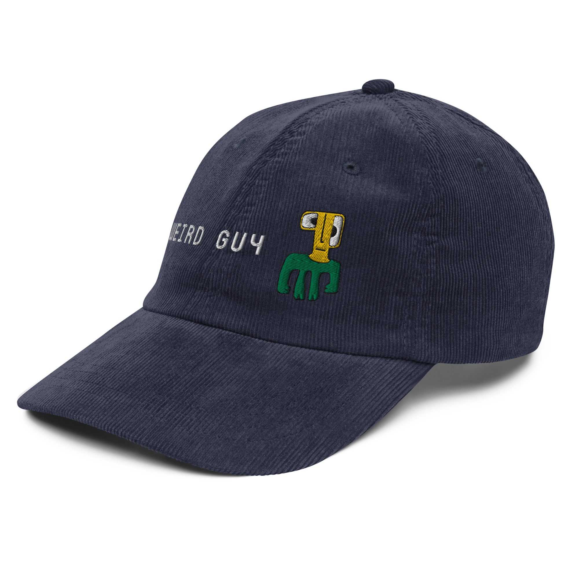 Weird guy corduroy Cap