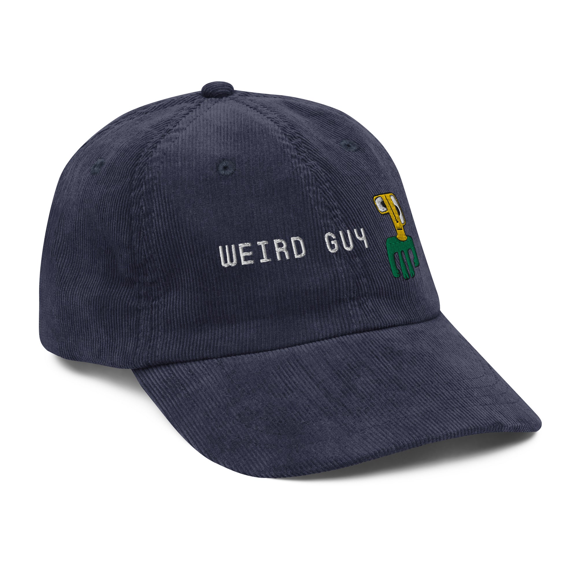 Weird guy corduroy Cap