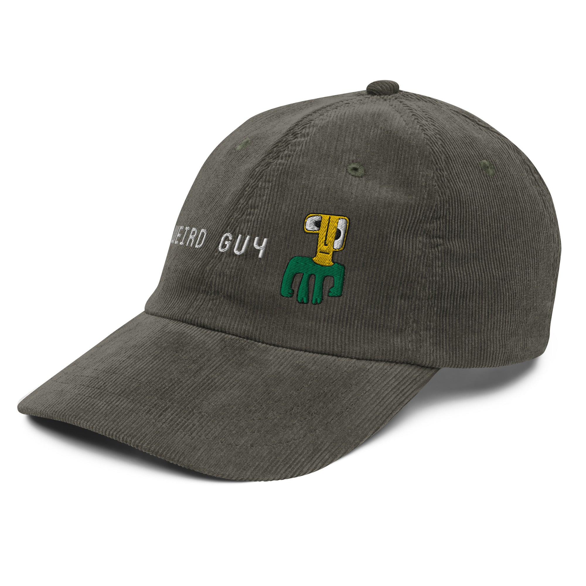 Weird guy corduroy Cap
